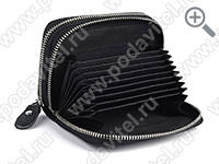 Кожаный кошелек RFID PROTECT CARD-02 - отсек для карт Кожаный кошелек RFID PROTECT CARD-02 - отсек для карт